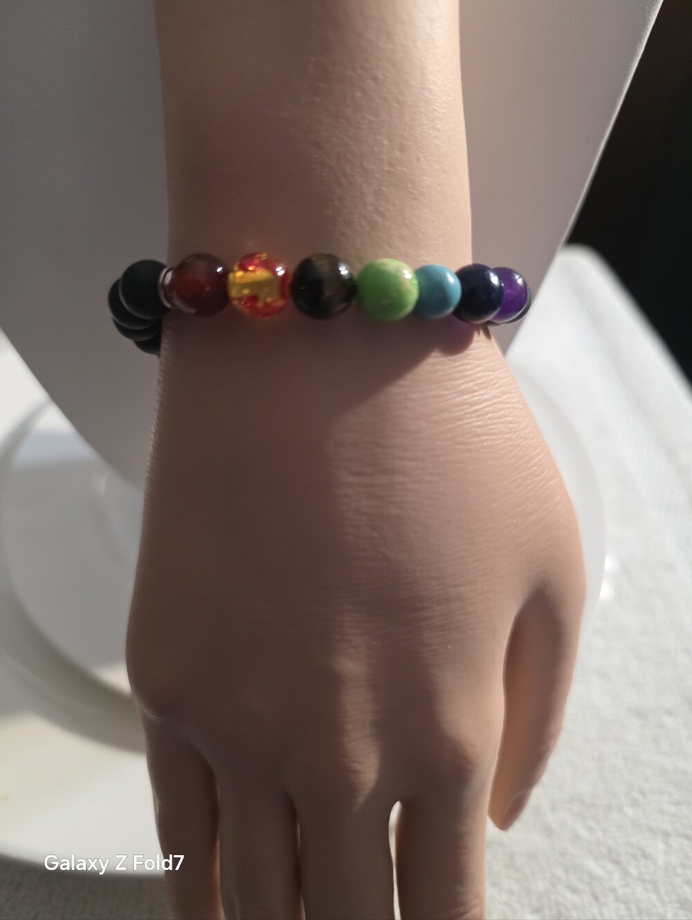 New Natural Black Jade Adjustable Bracelet | Matte Jade Stone | Unisex Healing C